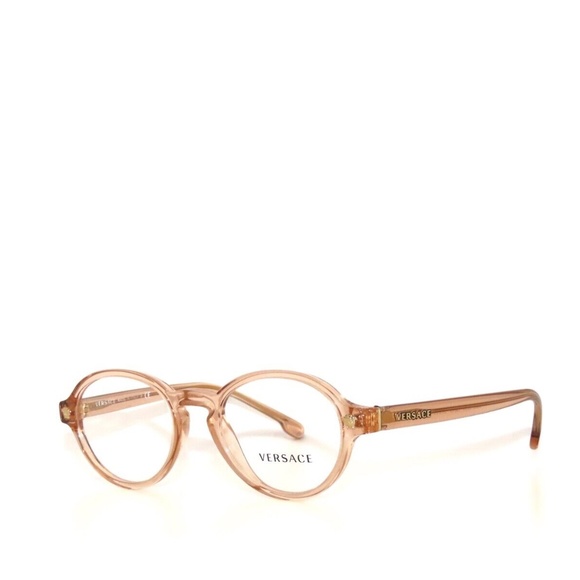 Versace Frame 3259 5215 50 Transparent Brown Eyeglasses VE3259